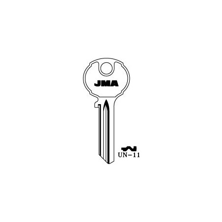 union 5 pin key blank, standard profile
