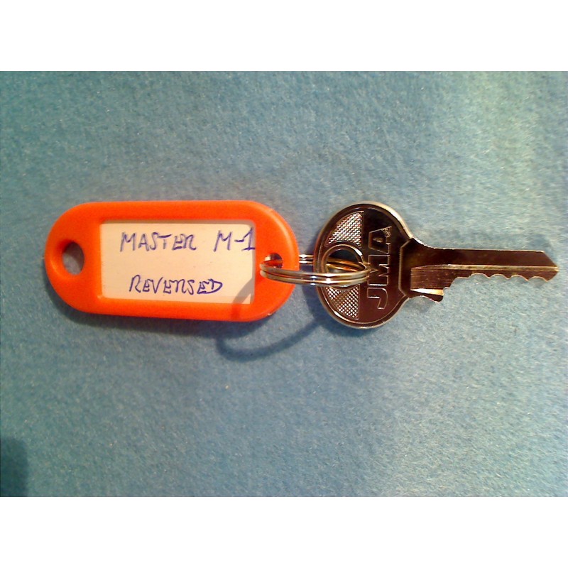 Master padlock, reversed 4 pin