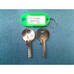 Universal padlock bump key MEDIUM set