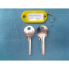 Universal 6 pin bump key set (2 x right keys)