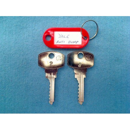 Yale Anti Bump, 6 pin bump key 2&3