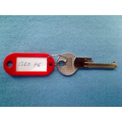 Iseo F6, 6 pin bump key